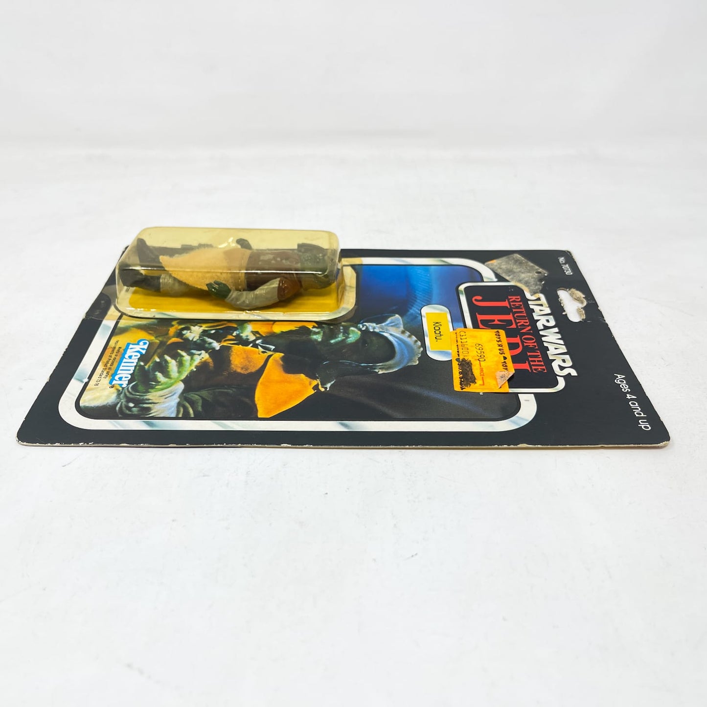 Vintage Kenner Star Wars MOC Klaatu ROTJ 65B-back  - Mint on Card