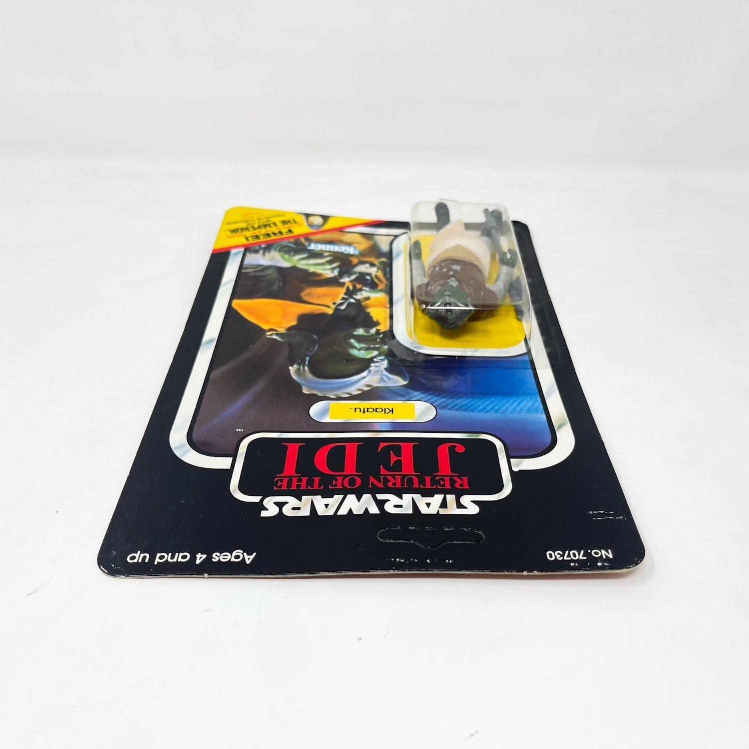 Vintage Kenner Star Wars MOC Klaatu ROTJ 65C-back  - Mint on Card