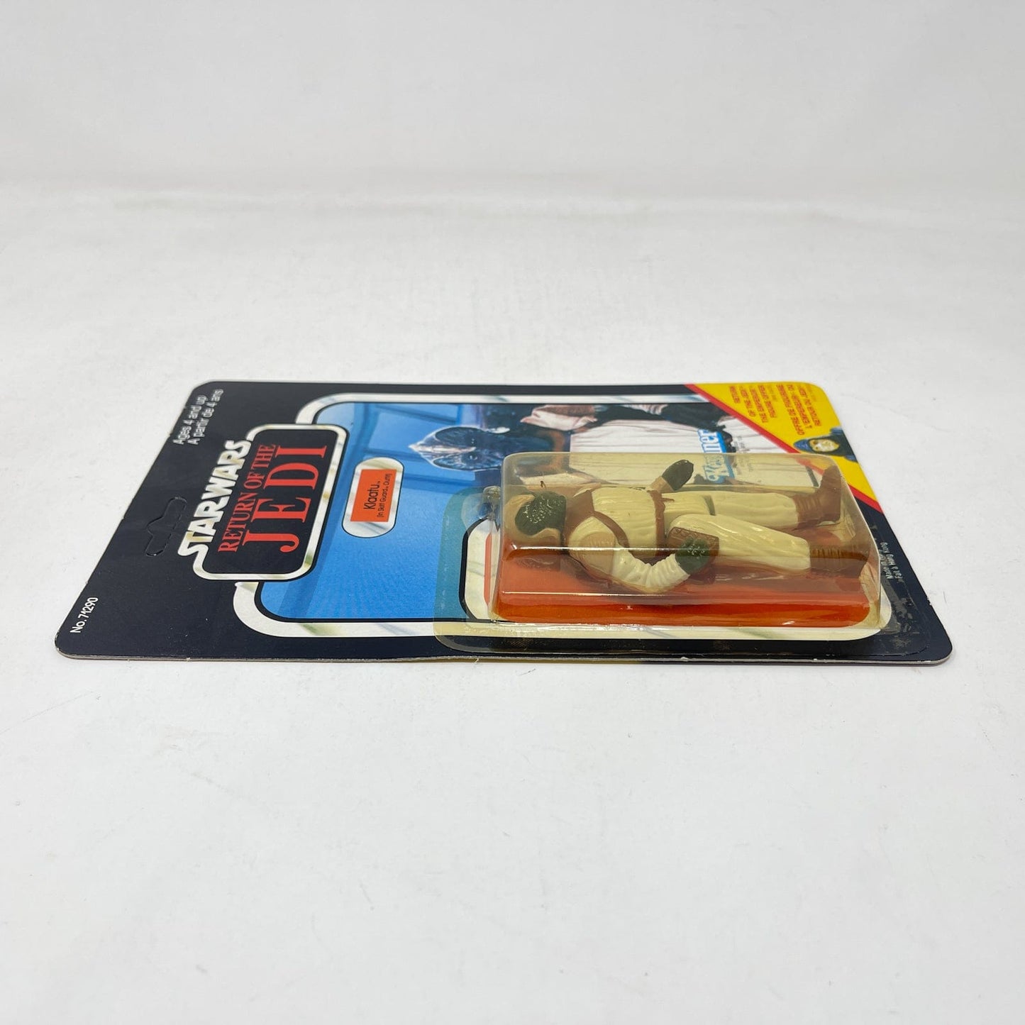 Vintage Kenner Star Wars MOC Klaatu Skiff Guard ROTJ 65B-back Canadian - Mint on Card