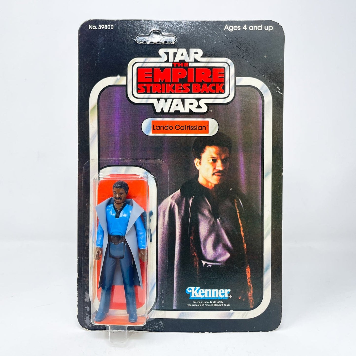 Vintage Kenner Star Wars MOC Lando Calrissian ESB 32B-back  - Mint on Card