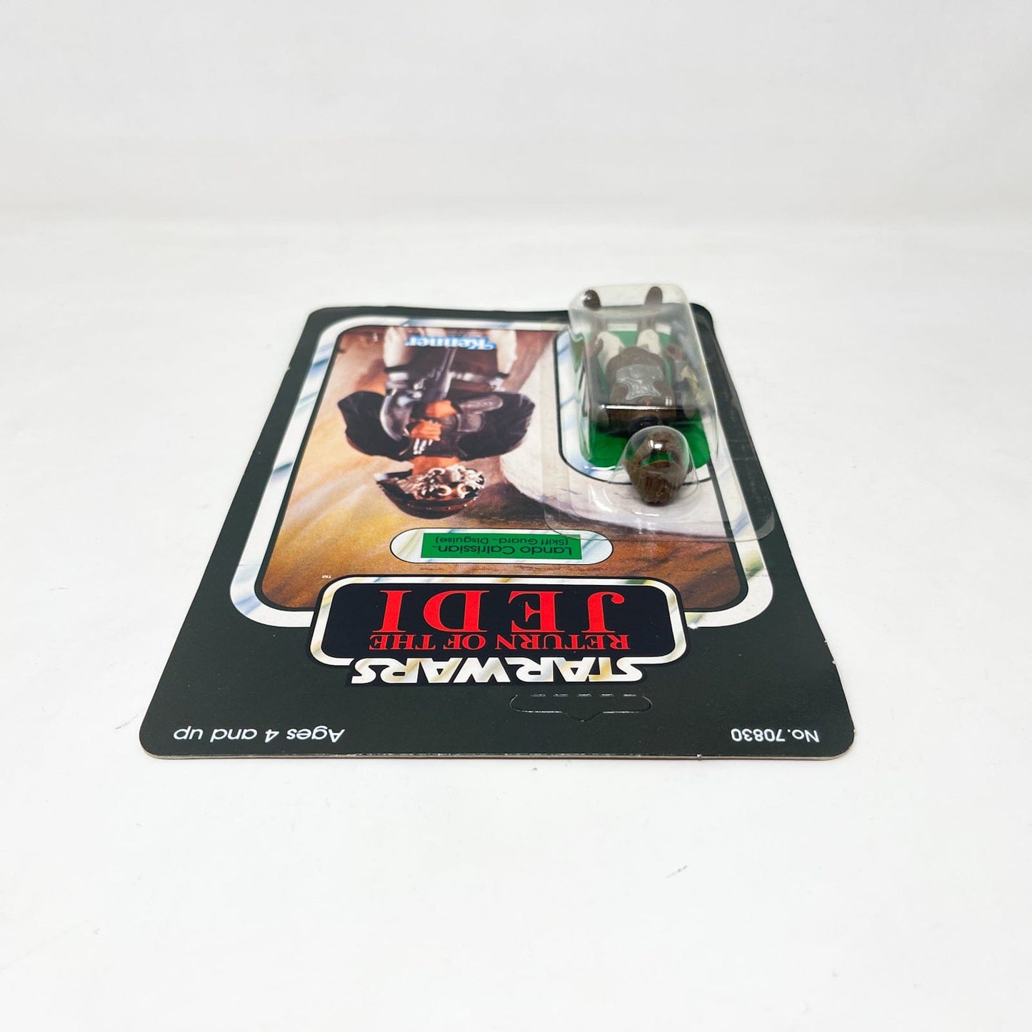 Vintage Kenner Star Wars MOC Lando Skiff Guard ROTJ 65B  - Mint on Card