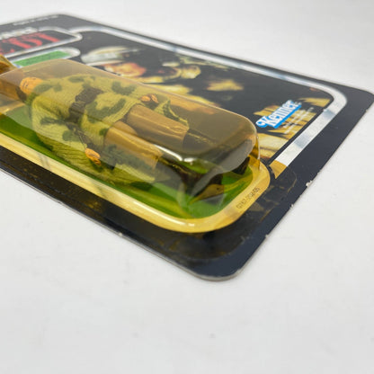 Vintage Kenner Star Wars MOC Leia in Combat Poncho ROTJ 77A-back  - Mint on Card