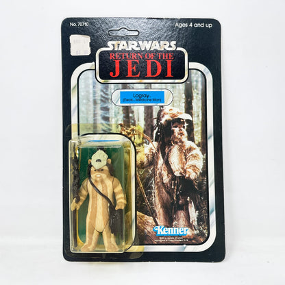 Vintage Kenner Star Wars MOC Logray (Ewok Medicine Man) ROTJ 65B - Mint on Card - Vintage Kenner (1983)