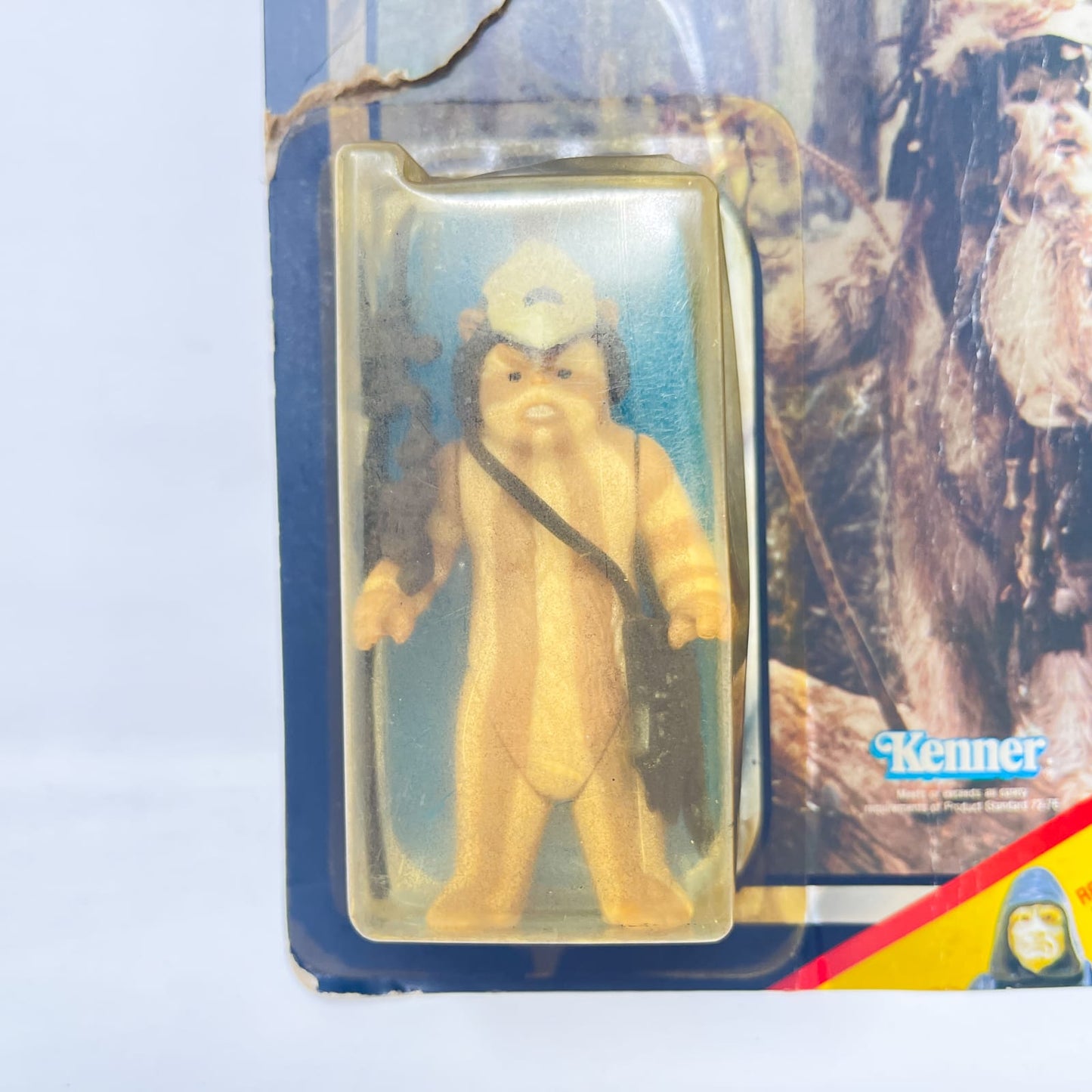 Vintage Kenner Star Wars MOC Logray ROTJ 65C-back  - Mint on Card - Vintage Kenner (1983)
