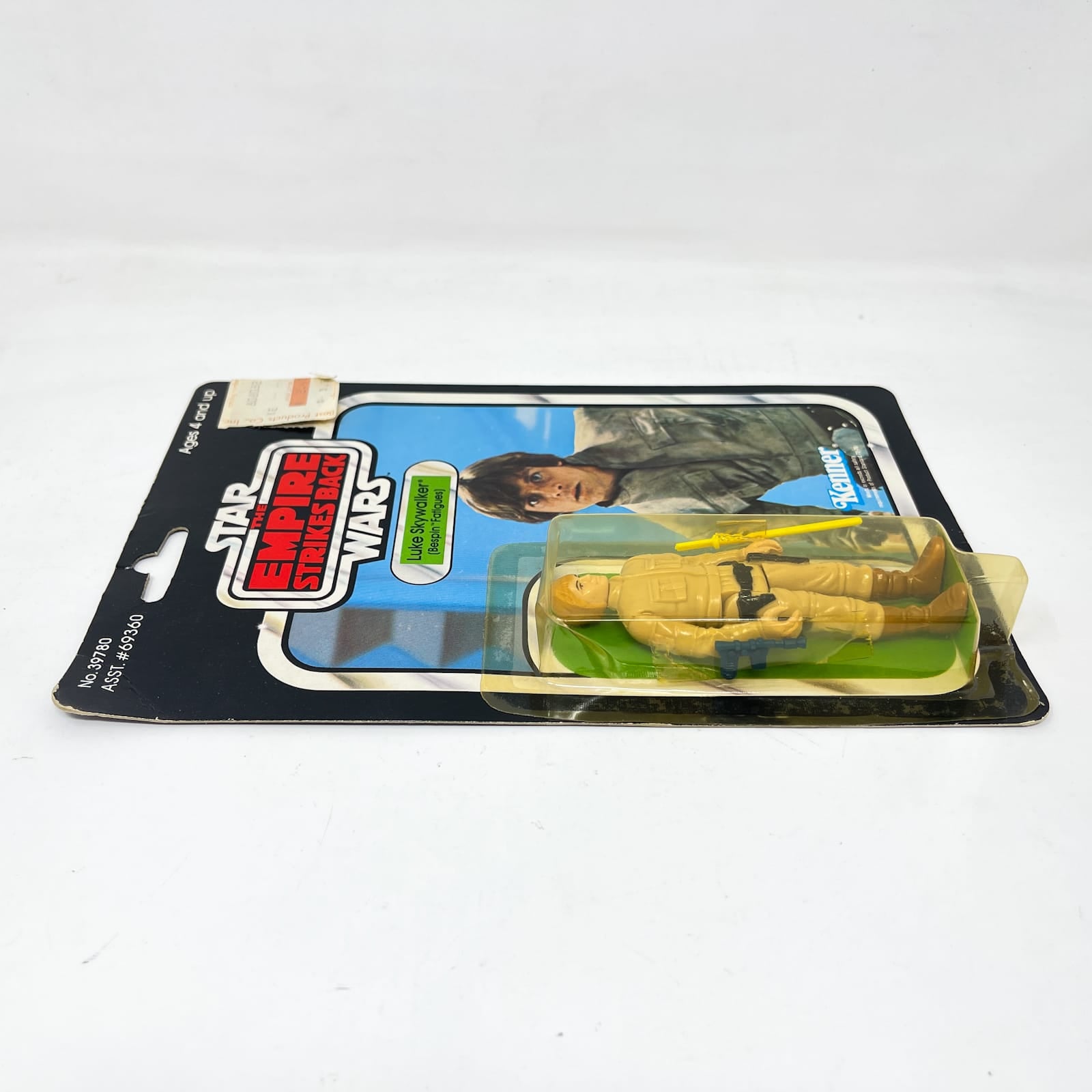 Vintage Kenner Star Wars MOC Luke Skywalker Bespin Fatigues ESB 41D-back Orange Hair - Mint on Card - Vintage Kenner (1980)