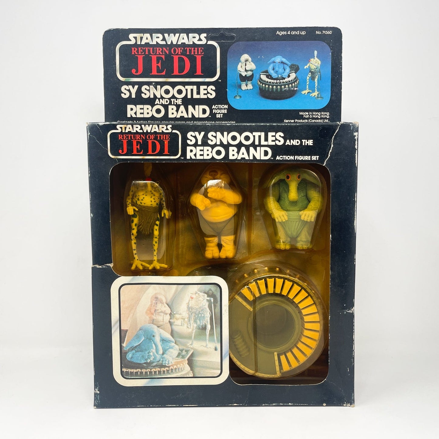 Vintage Kenner Star Wars MOC Max Rebo Band - Complete in Canadian Box