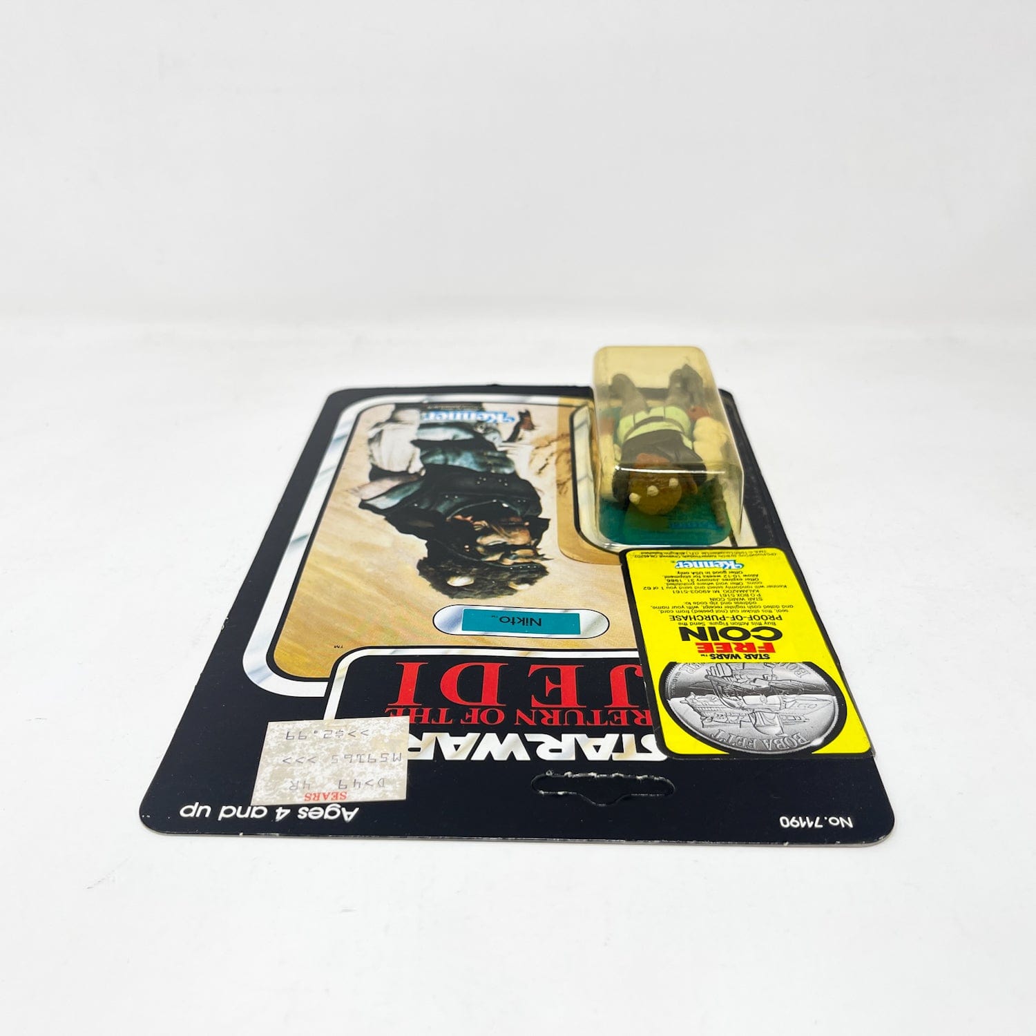 Vintage Kenner Star Wars MOC Nikto ROTJ 77-back - Mint on Card