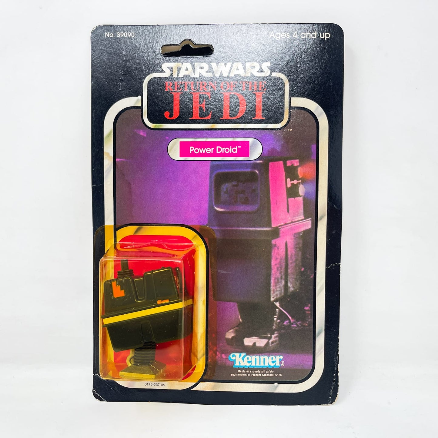 Vintage Kenner Star Wars MOC Power Droid (Gonk) ROTJ 77A-back  - Mint on Card - Vintage Kenner (1983)