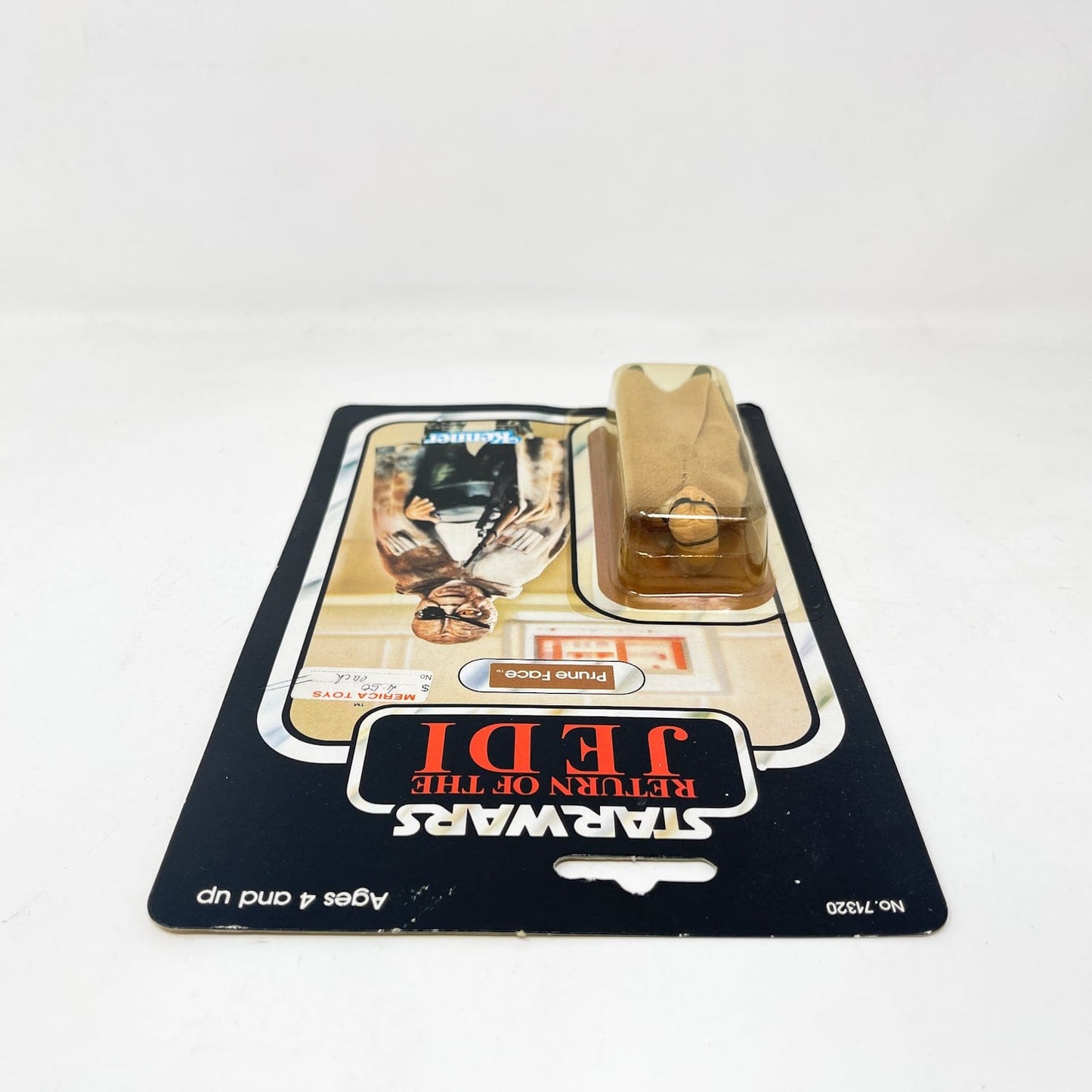 Vintage Kenner Star Wars MOC Prune Face ROTJ 77A-back - Mint on Card