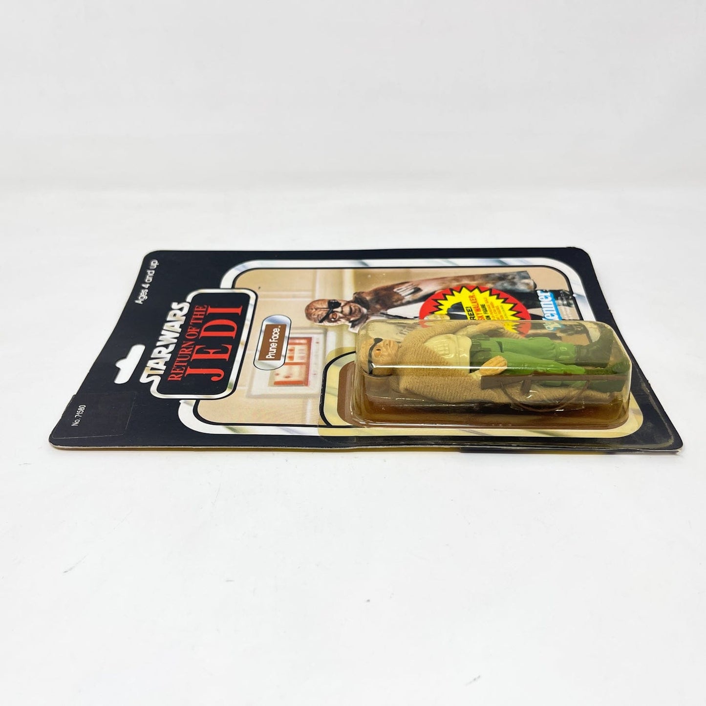 Vintage Kenner Star Wars MOC Prune Face ROTJ 77B-back - Mint on Card