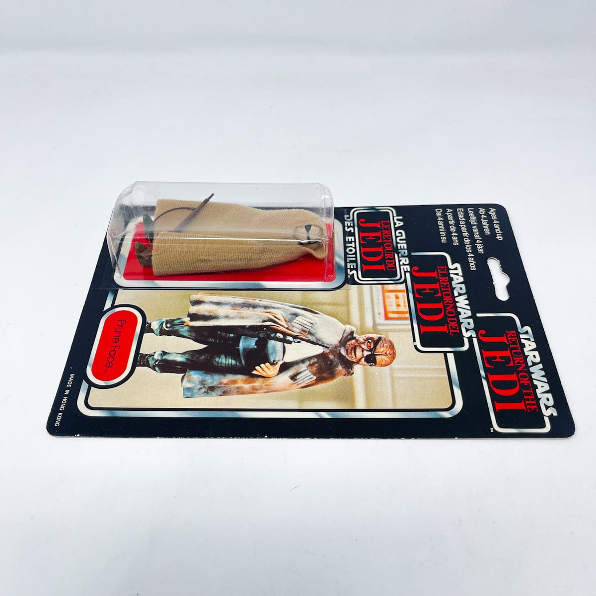 Vintage Kenner Star Wars MOC Prune Face ROTJ Palitoy 70B - Mint on Card