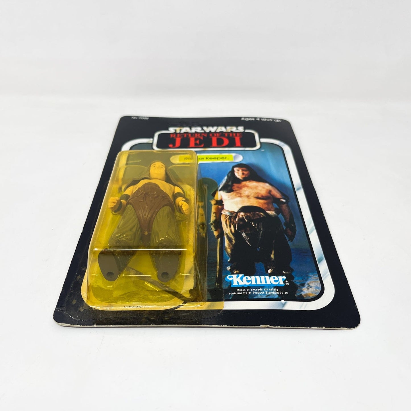 Vintage Kenner Star Wars MOC Rancor Keeper ROTJ 77A-back - Mint on Card