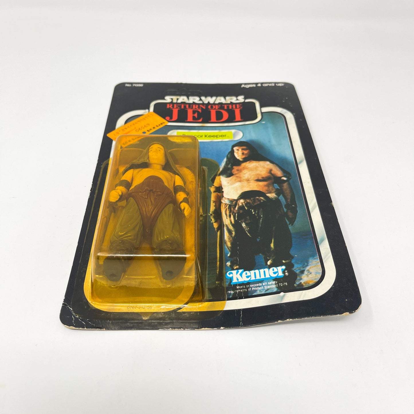 Vintage Kenner Star Wars MOC Rancor Keeper ROTJ 77A-back - Mint on Card