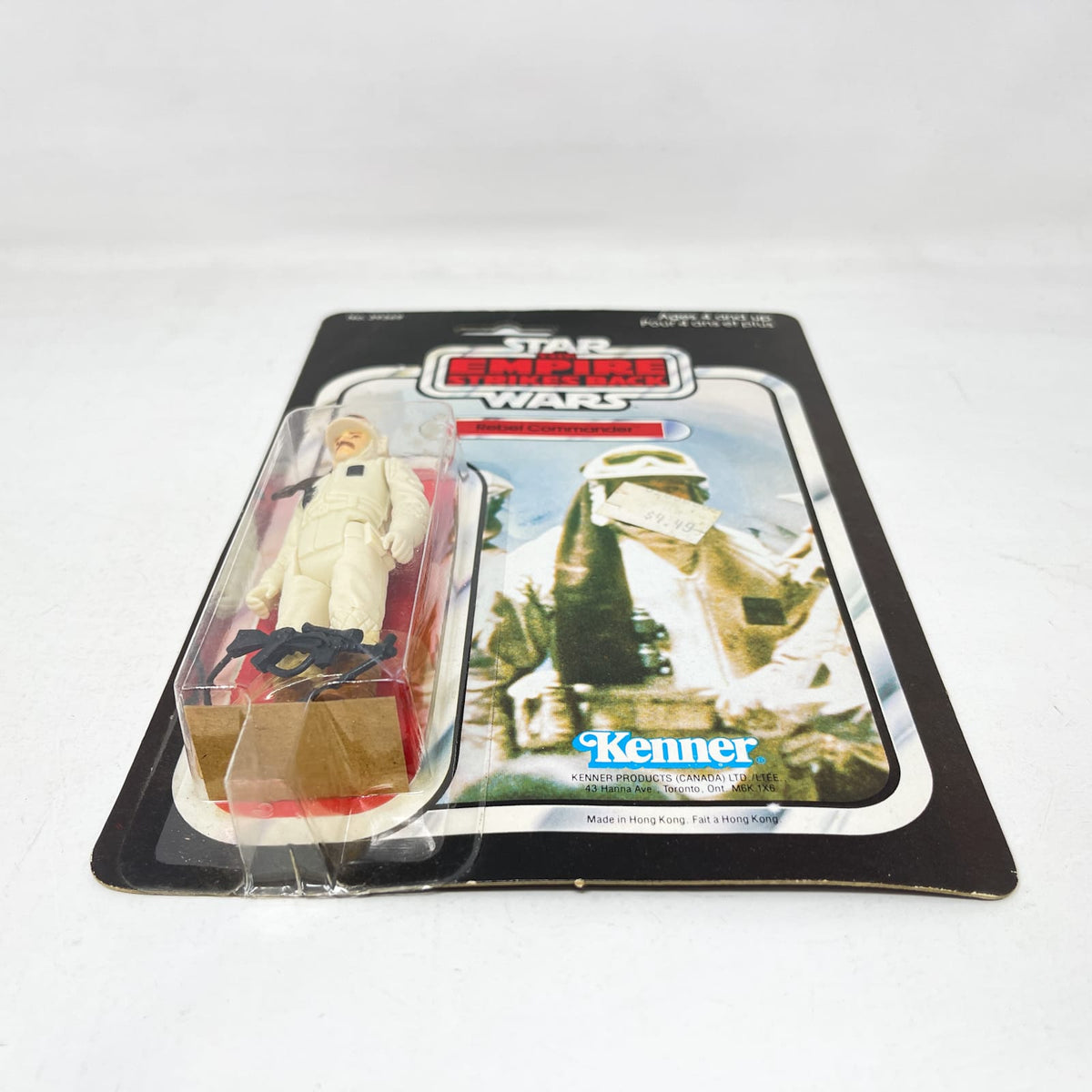 Vintage Kenner Star Wars MOC Rebel Commander ESB 41C-back Canadian - Mint on Card - Vintage Kenner 1981
