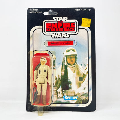 Vintage Kenner Star Wars MOC Rebel Commander ESB 41E - Mint on Card - Vintage Kenner (1980)