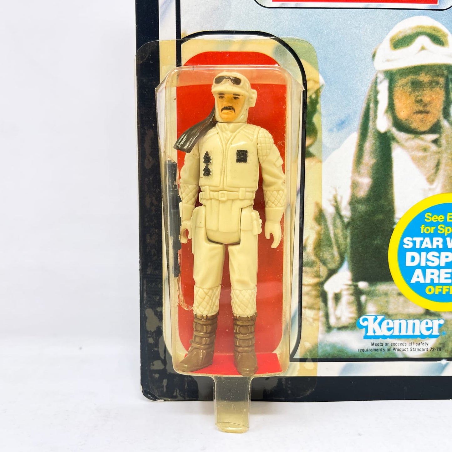 Vintage Kenner Star Wars MOC Rebel Commander ESB 45A-back - Mint on Card - Vintage Kenner (1981)