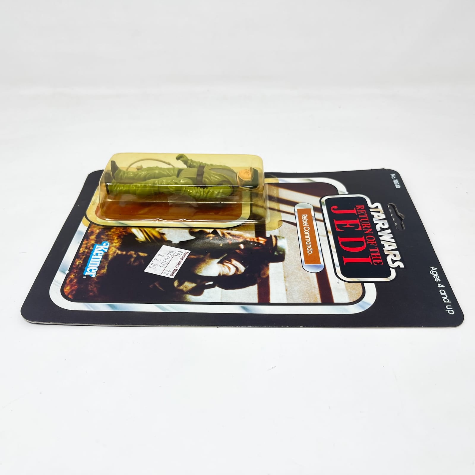 Vintage Kenner Star Wars MOC Rebel Commando ROTJ 65A - Mint on Card - Vintage Kenner (1983)