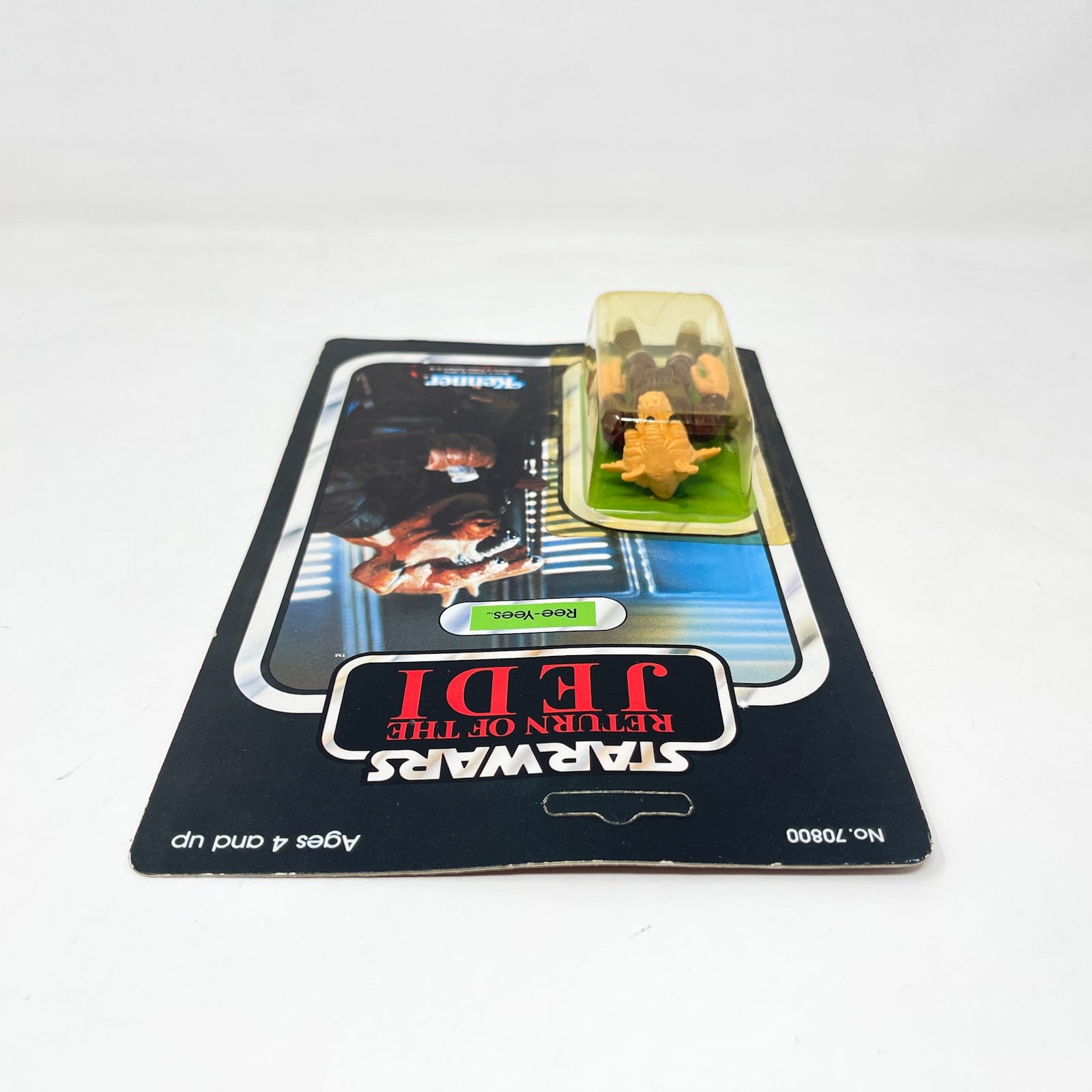 Vintage Kenner Star Wars MOC Ree-Yees ROTJ 65B - Mint on Card Star Wars Vintage