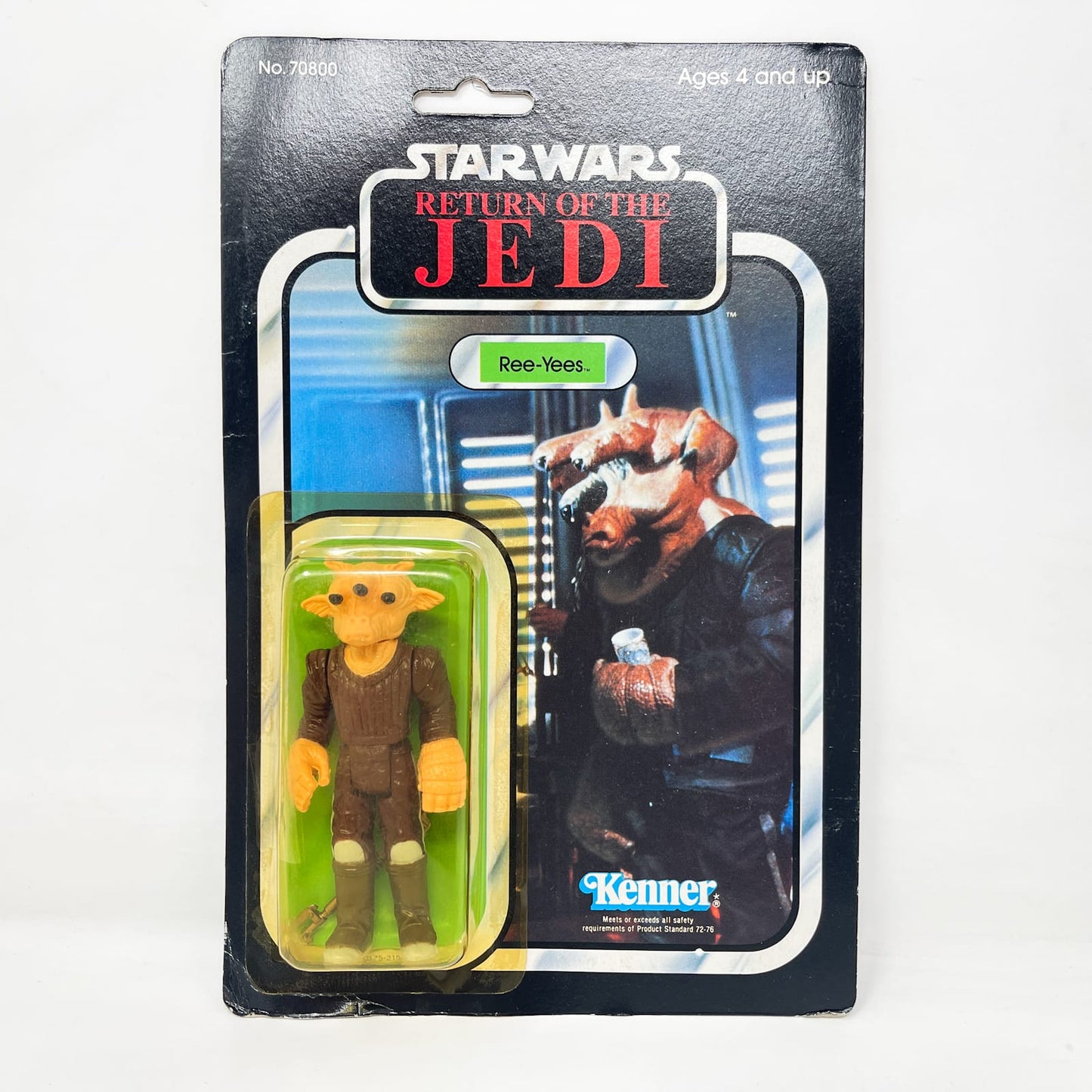 Vintage Kenner Star Wars MOC Ree-Yees ROTJ 77A - Mint on Card - Vintage Kenner (1983)