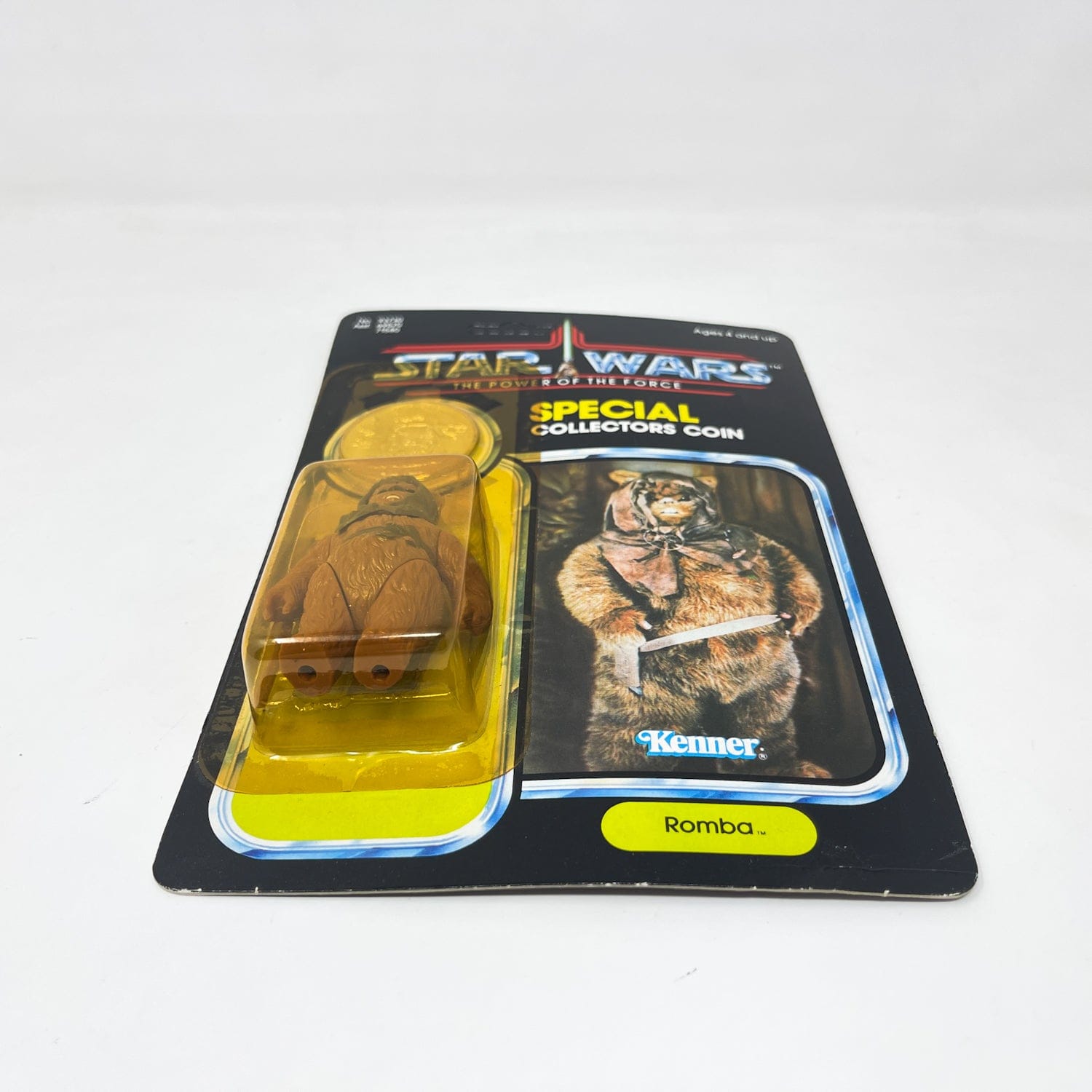 Vintage Kenner Star Wars MOC Romba POTF 92-back  - Mint on Card