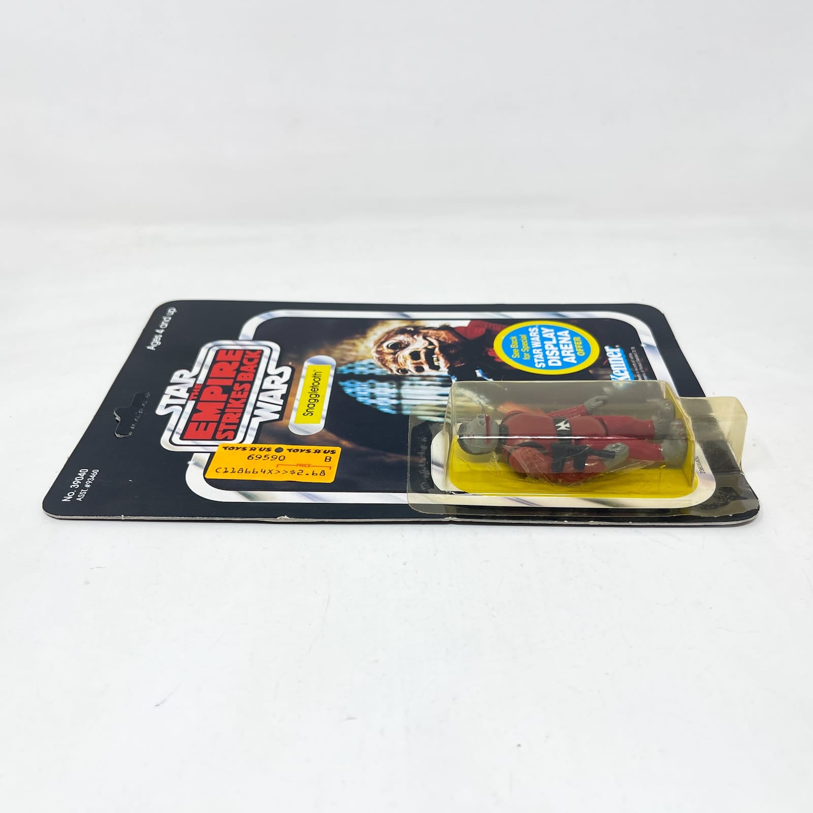 Vintage Kenner Star Wars MOC Snaggletooth ESB 45A-back - Mint on Card - Vintage Kenner (1980)