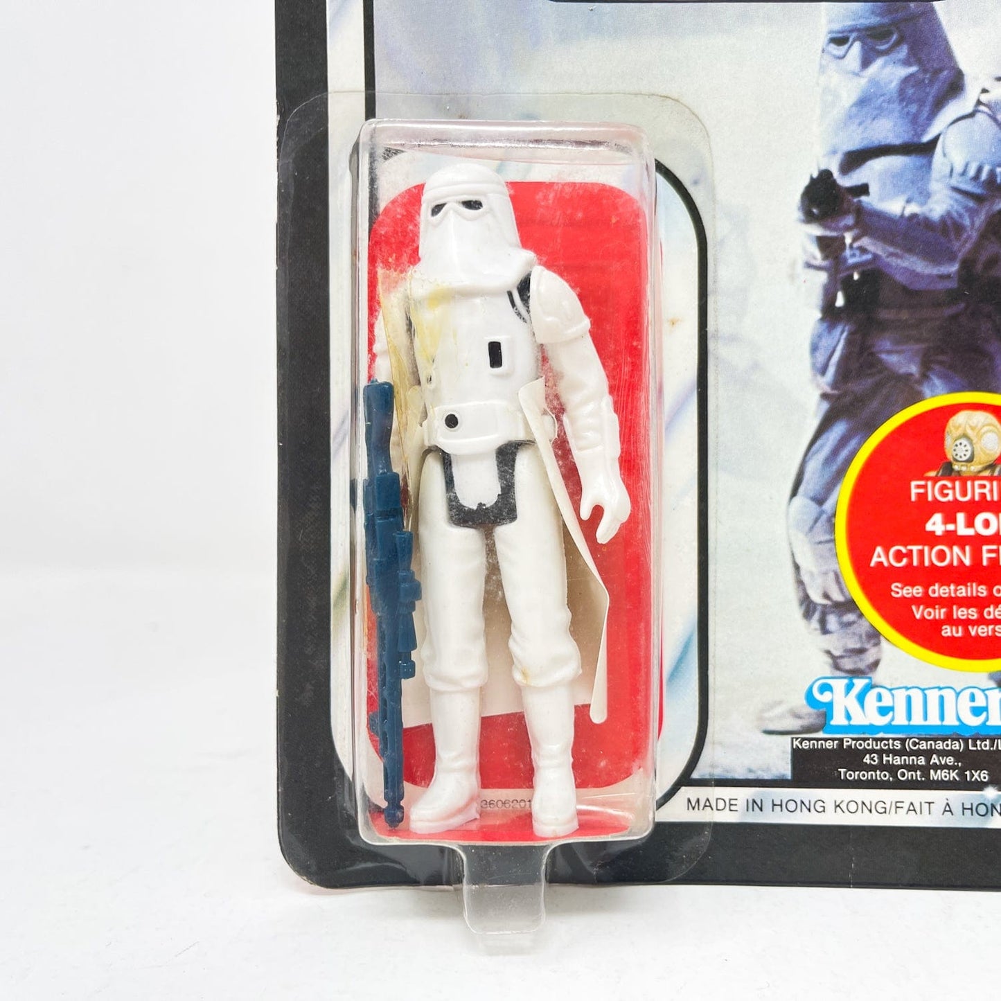 Vintage Kenner Star Wars MOC Snowtrooper Canadian ESB 47A - Mint on Card