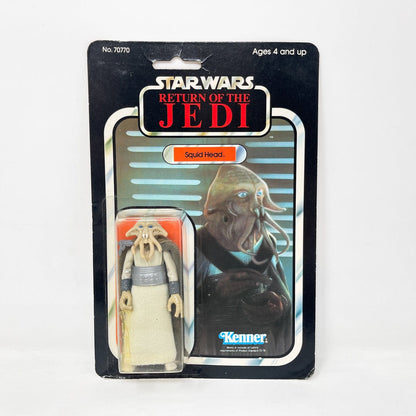 Vintage Kenner Star Wars MOC Squidhead 77A-back - Mint on Card