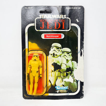 Vintage Kenner Star Wars MOC Stormtrooper ROTJ 77A-back  - Mint on Card
