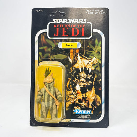 Vintage Kenner Star Wars MOC Teebo Canadian ROTJ 77-back MOC