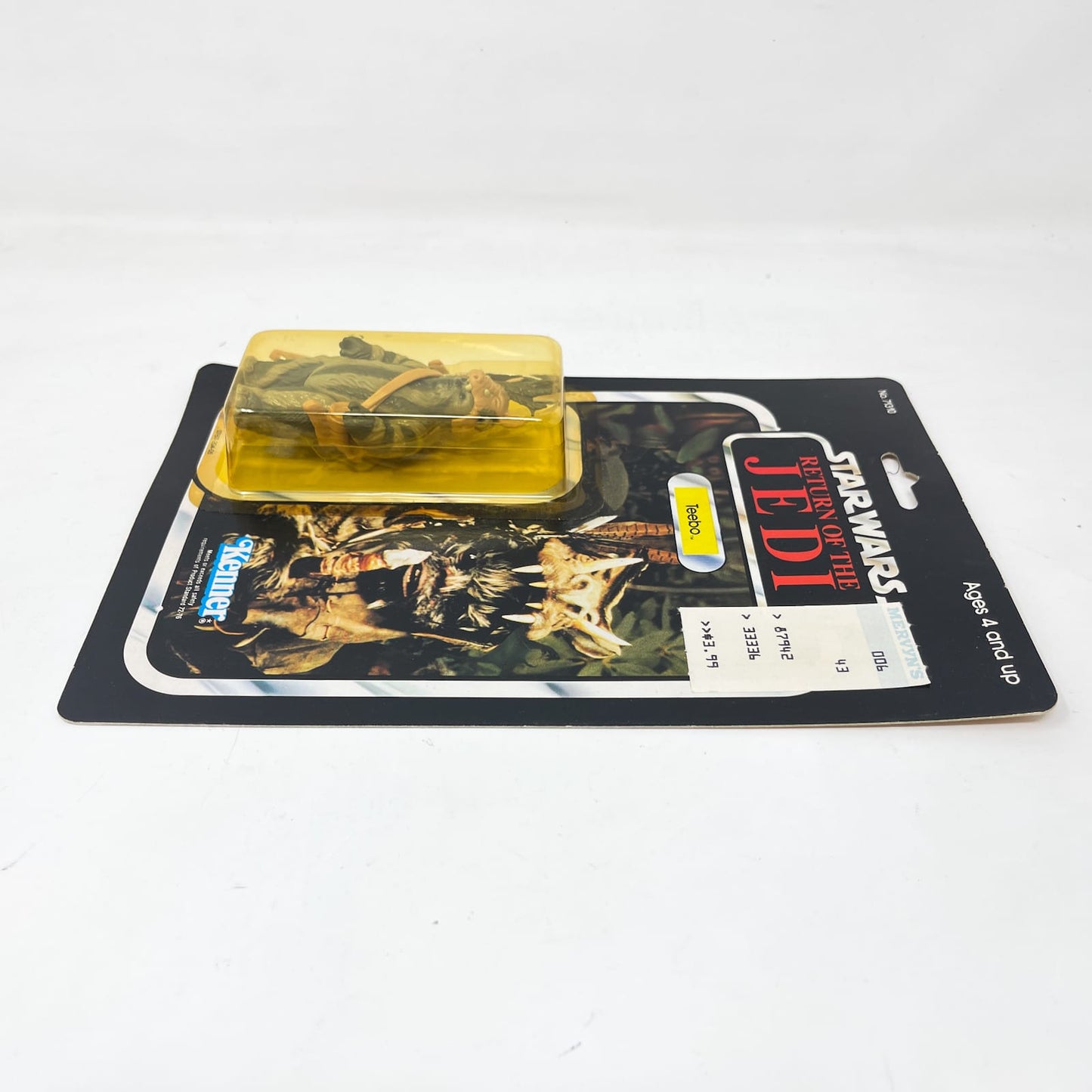 Vintage Kenner Star Wars MOC Teebo ROTJ 77A-back - Mint on Card