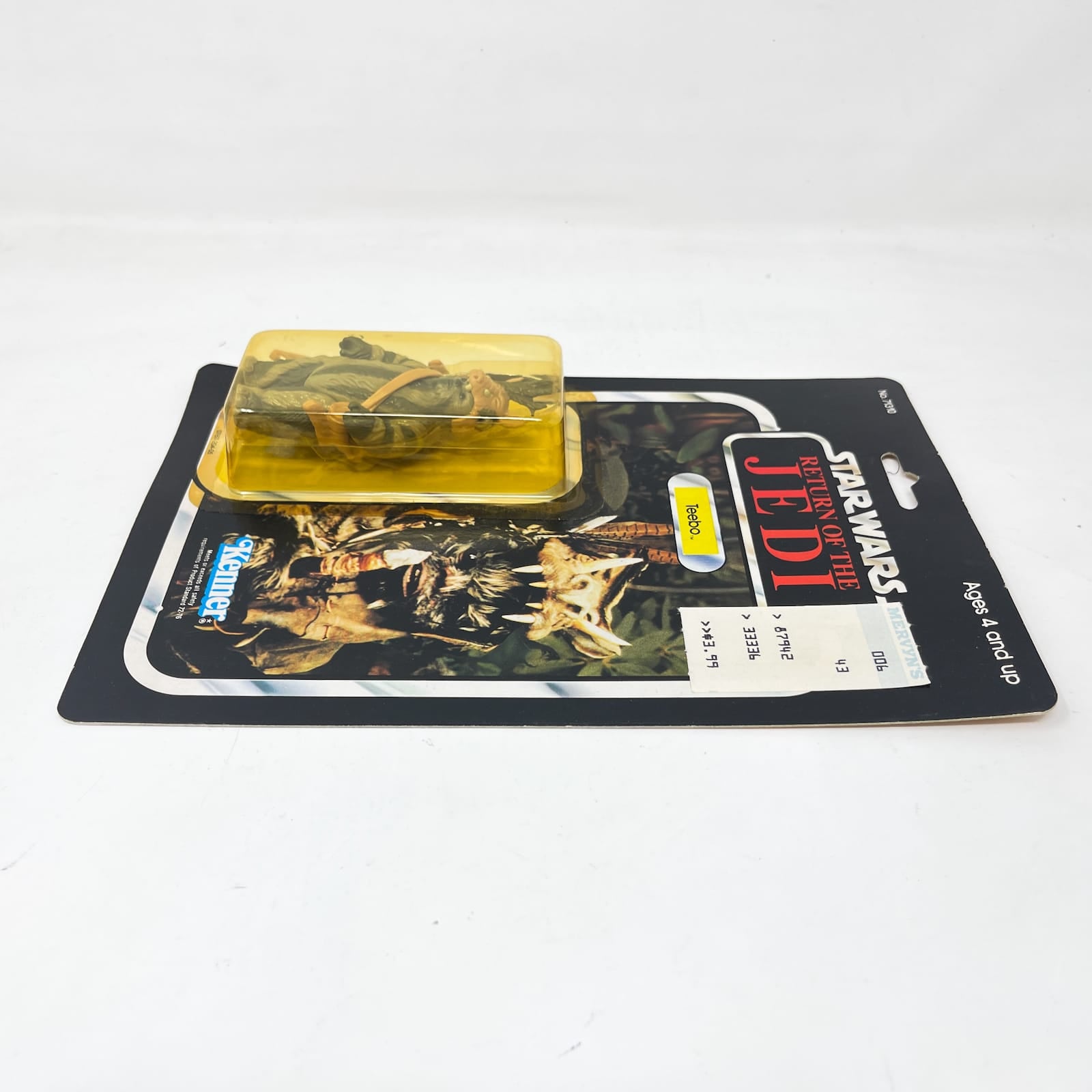 Vintage Kenner Star Wars MOC Teebo ROTJ 77A-back - Mint on Card