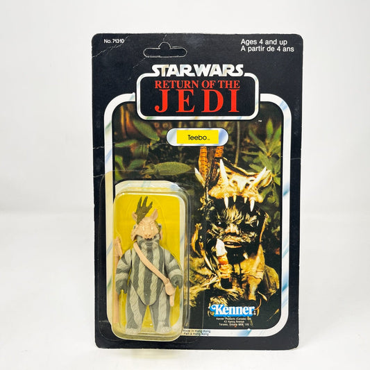 Vintage Kenner Star Wars MOC Teebo ROTJ 77A Canadian - Mint on Card
