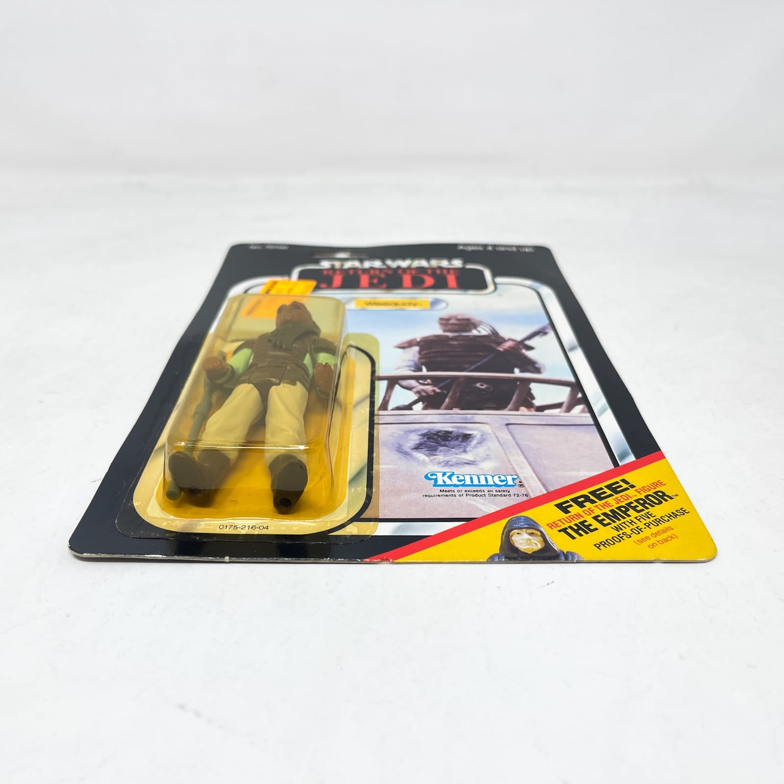 Vintage Kenner Star Wars MOC Weequay ROTJ 65C-back  - Mint on Card - Vintage Kenner (1983)