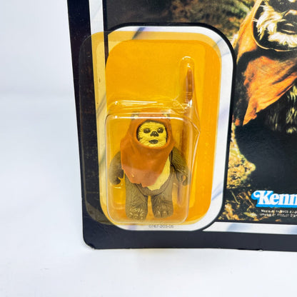 Vintage Kenner Star Wars MOC Wicket 77A-back  - Mint on Card