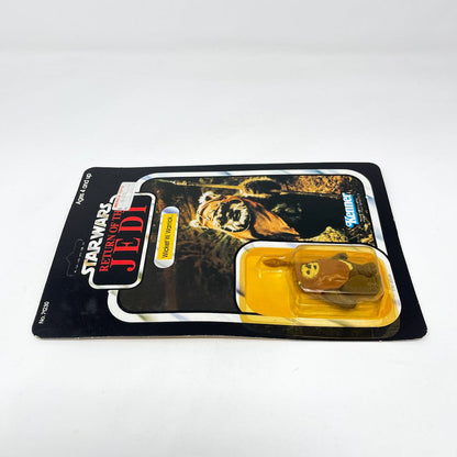 Vintage Kenner Star Wars MOC Wicket 77A-back  - Mint on Card