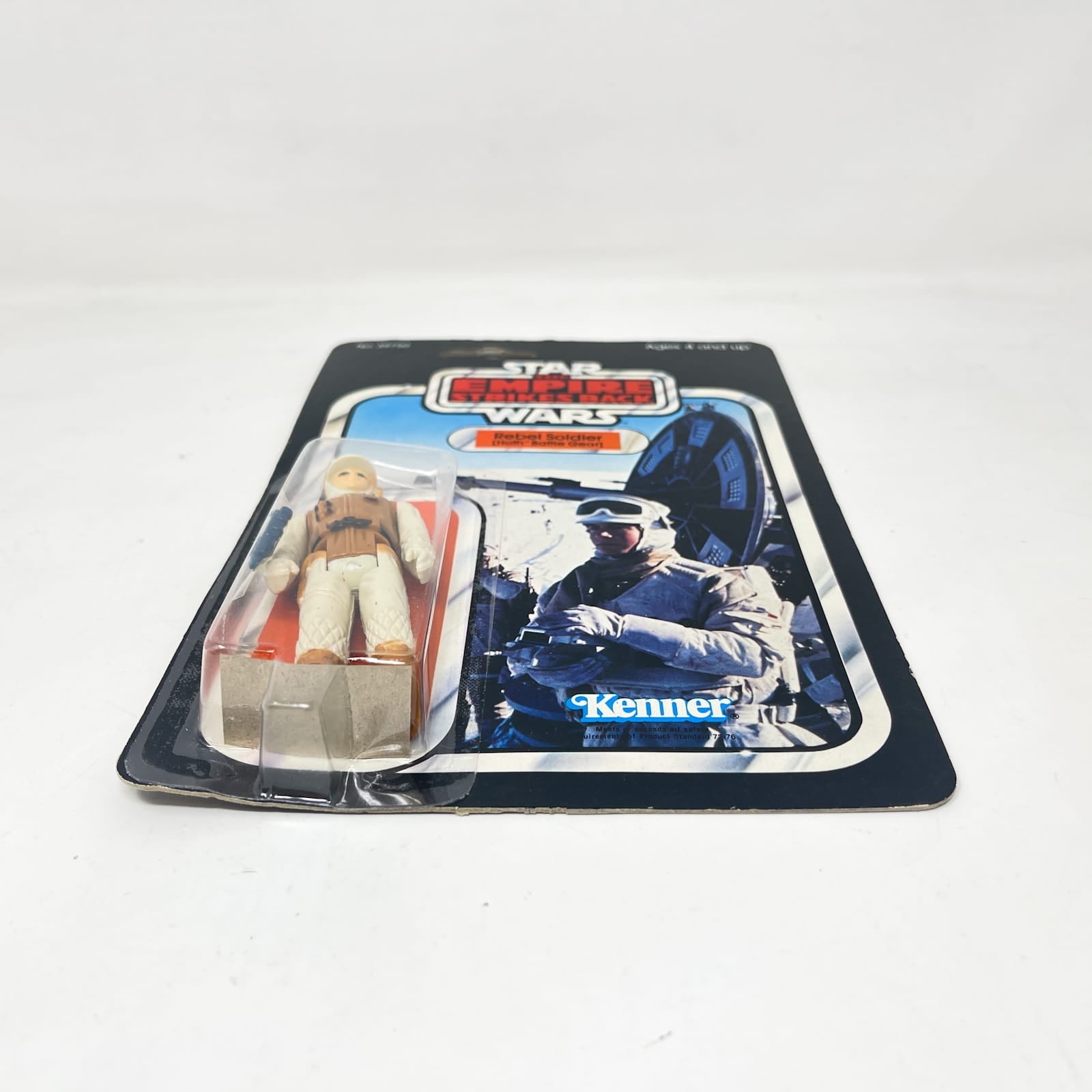 Vintage Kenner Star Wars Rebel Soldier (Hoth Battle Gear) ESB 31B - Mint on Card - Vintage Kenner (1980)