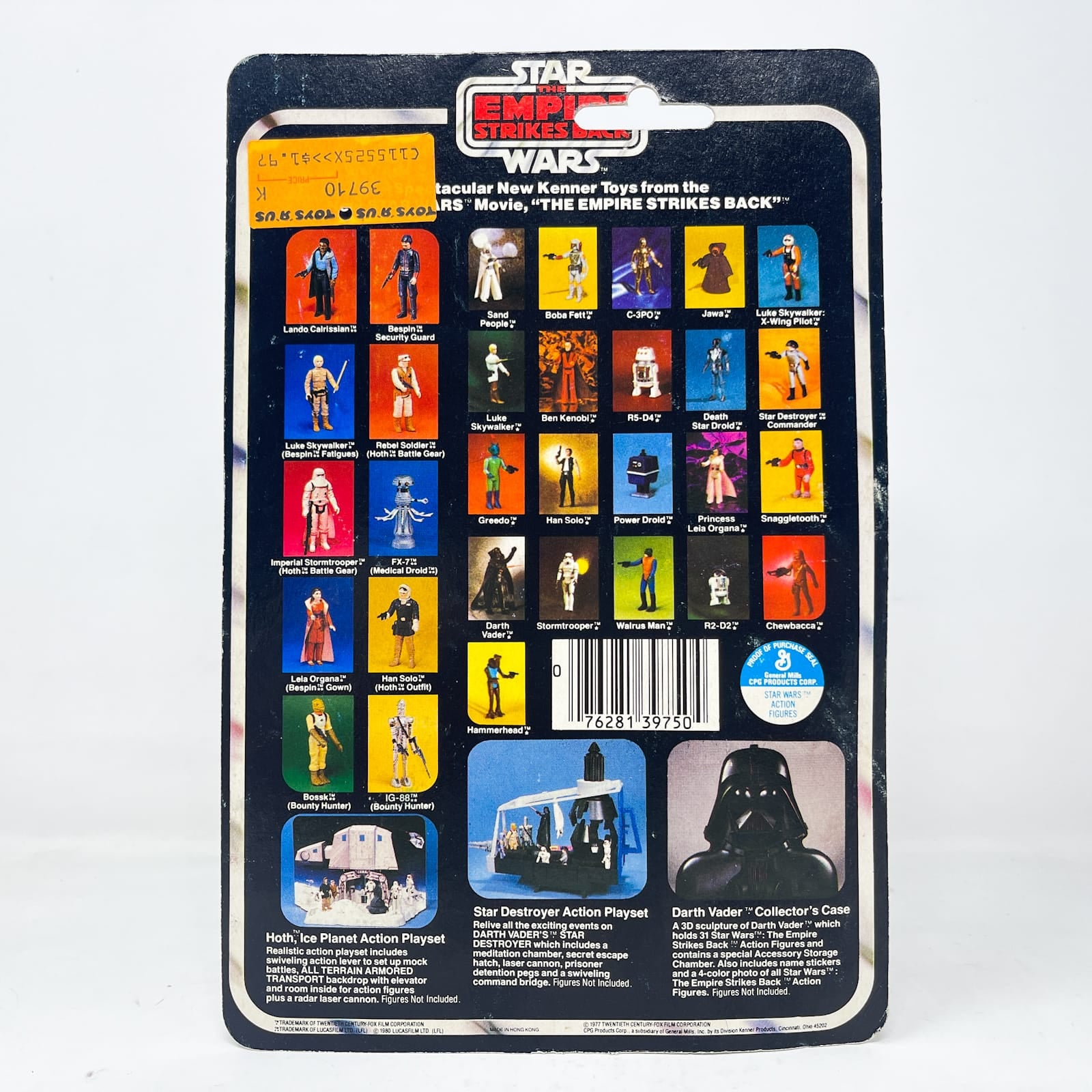 Vintage Kenner Star Wars Rebel Soldier (Hoth Battle Gear) ESB 31B - Mint on Card - Vintage Kenner (1980)