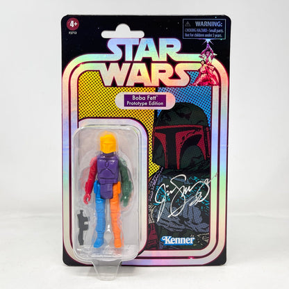 Vintage Kenner Star Wars Retro Collection Autographed by Jim Swearingen Boba Fett - Hasbro Prototype Edition