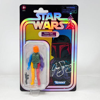 Vintage Kenner Star Wars Retro Collection Autographed by Jim Swearingen Boba Fett - Hasbro Prototype Edition