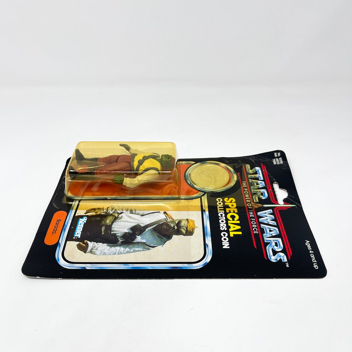 Vintage Kenner Star Wars Toy Barada POTF 92-back  - Mint on Card