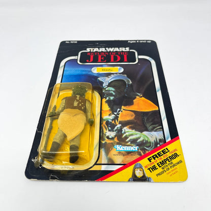 Vintage Kenner Star Wars Toy Klaatu ROTJ 65C-back  - Mint on Card