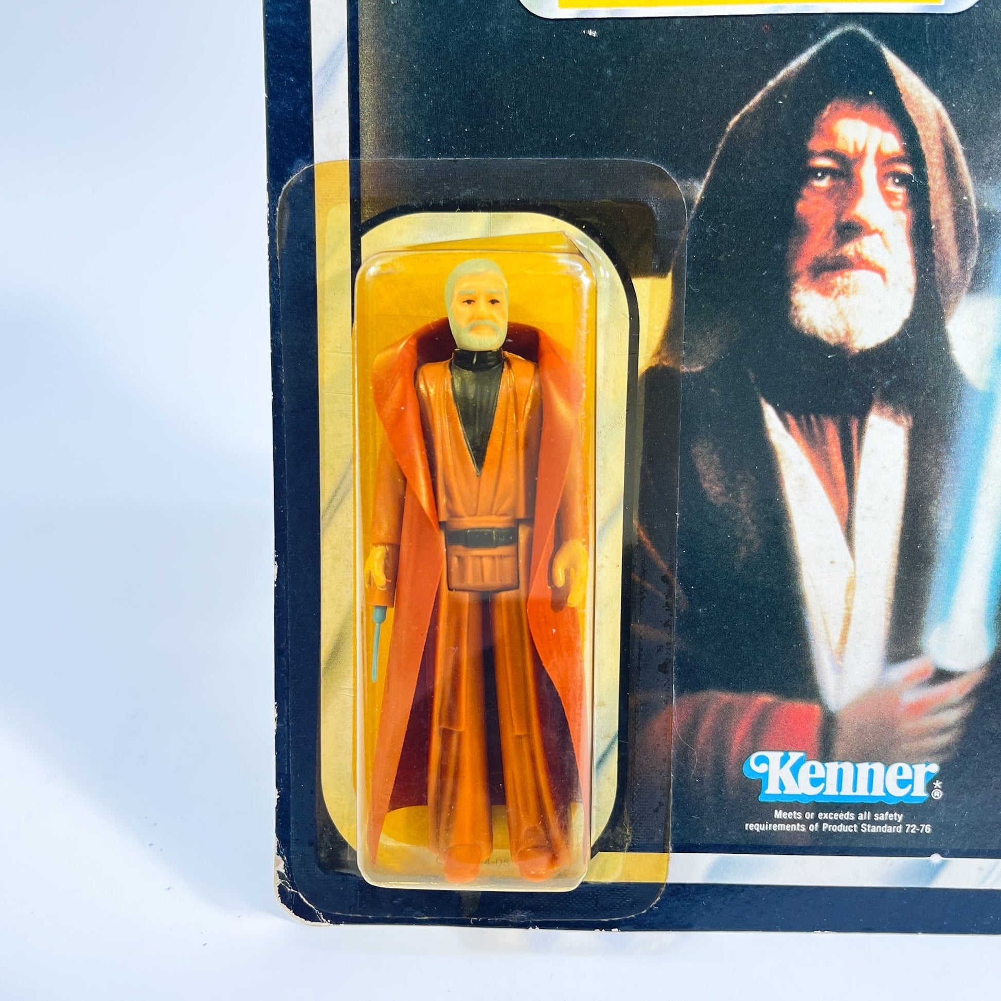 Vintage Kenner Star Wars Toy Obi Wan Kenobi ROTJ 77A - Mint on Card