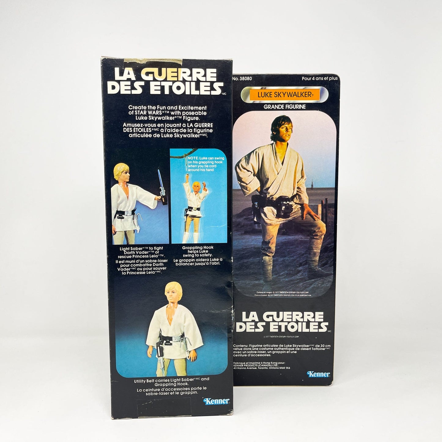 Vintage Kenner Star Wars Vehicle 12 inch Luke Skywalker - Mint in Canadian Box