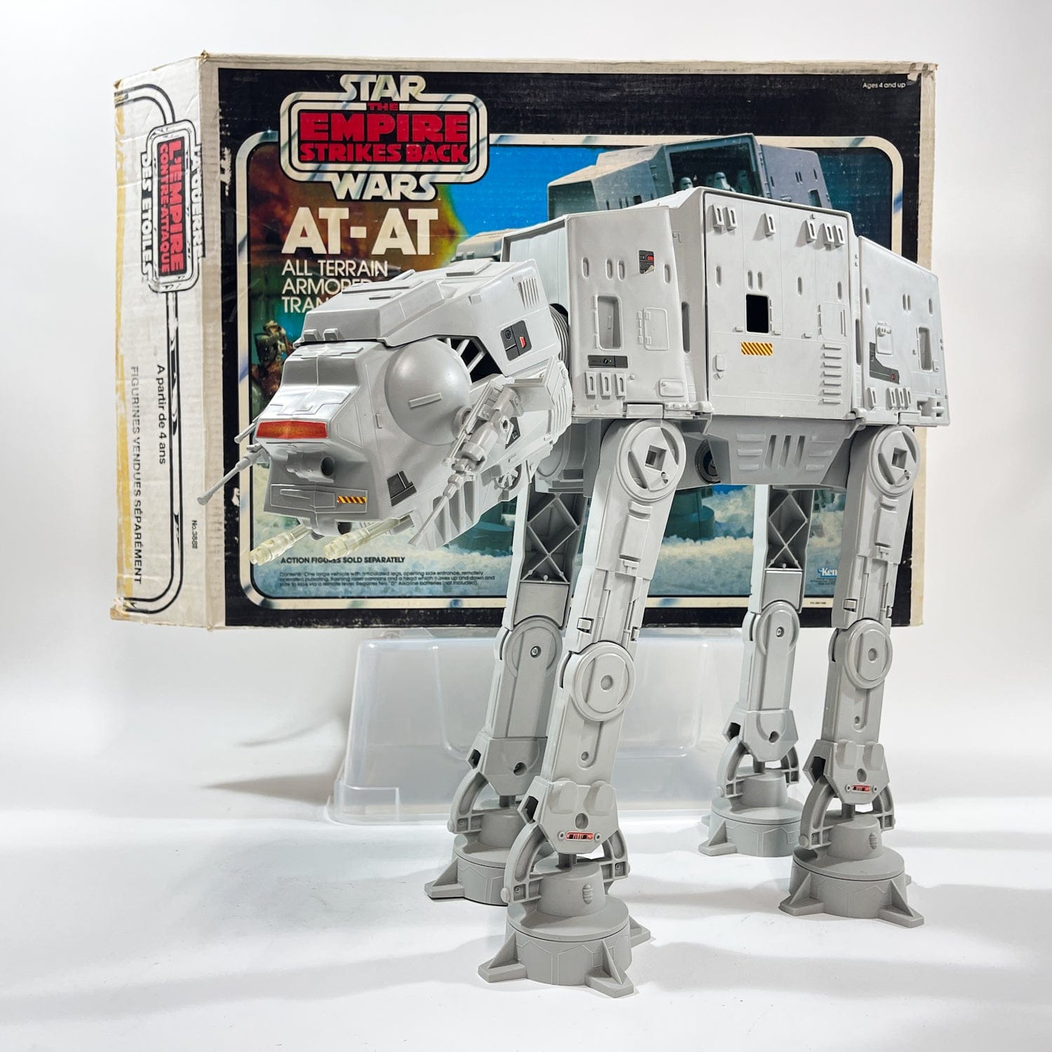 Vintage Kenner Star Wars Vehicle AT-AT - Complete in Canadian ESB Box