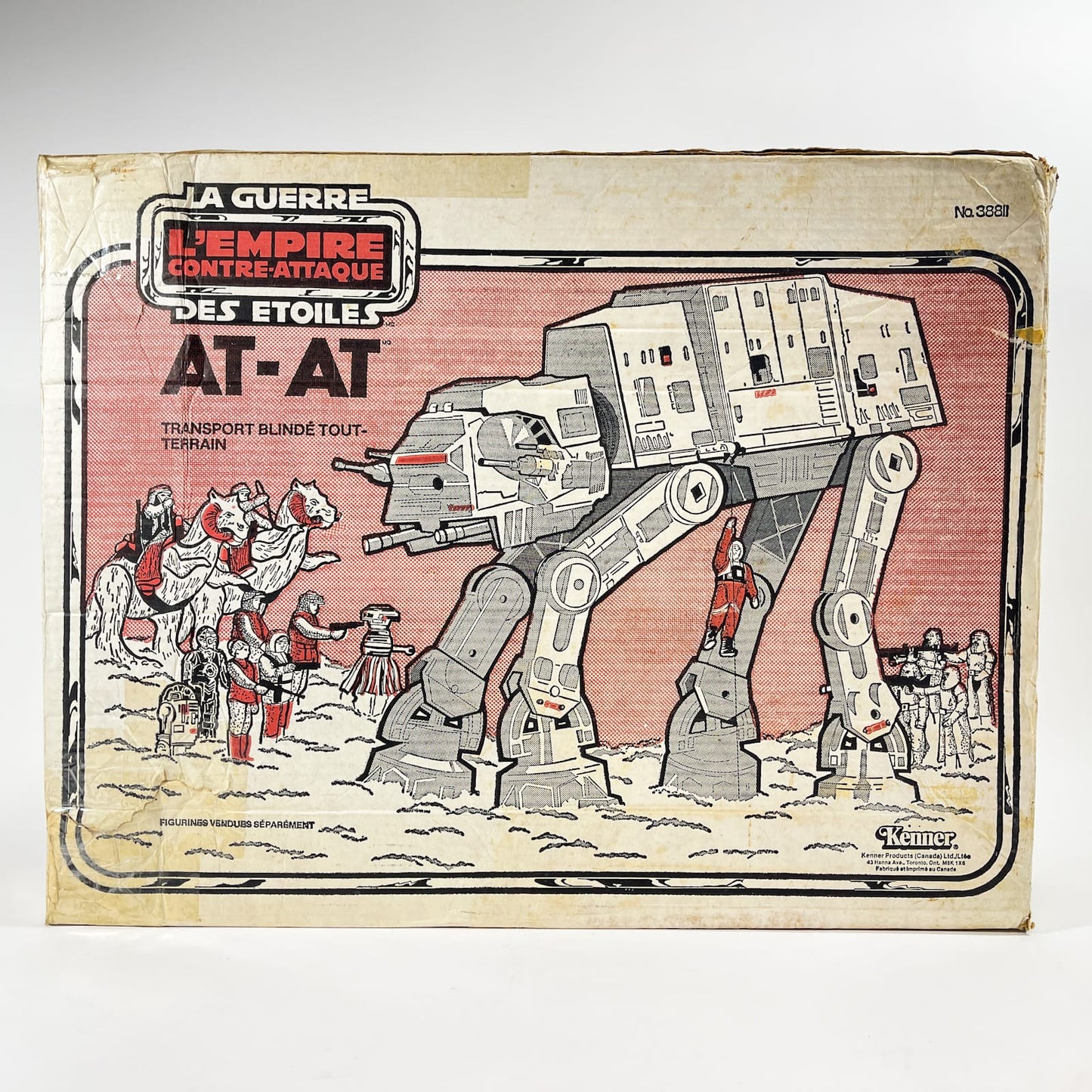 Vintage Kenner Star Wars Vehicle AT-AT - Complete in Canadian ESB Box