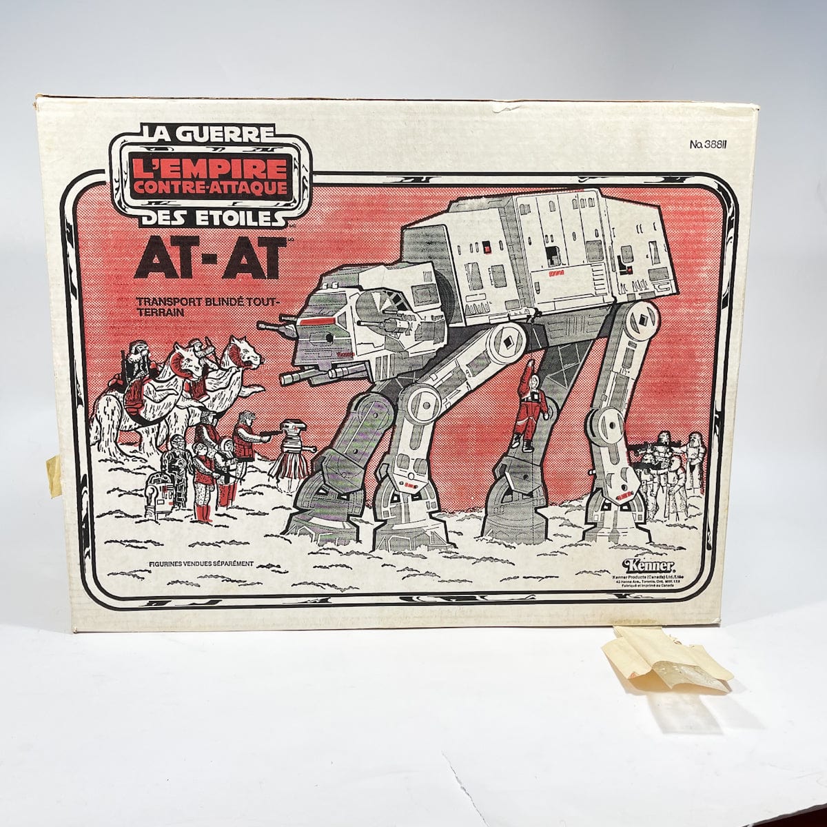 Vintage Kenner Star Wars Vehicle AT-AT - Complete in Canadian ESB Box