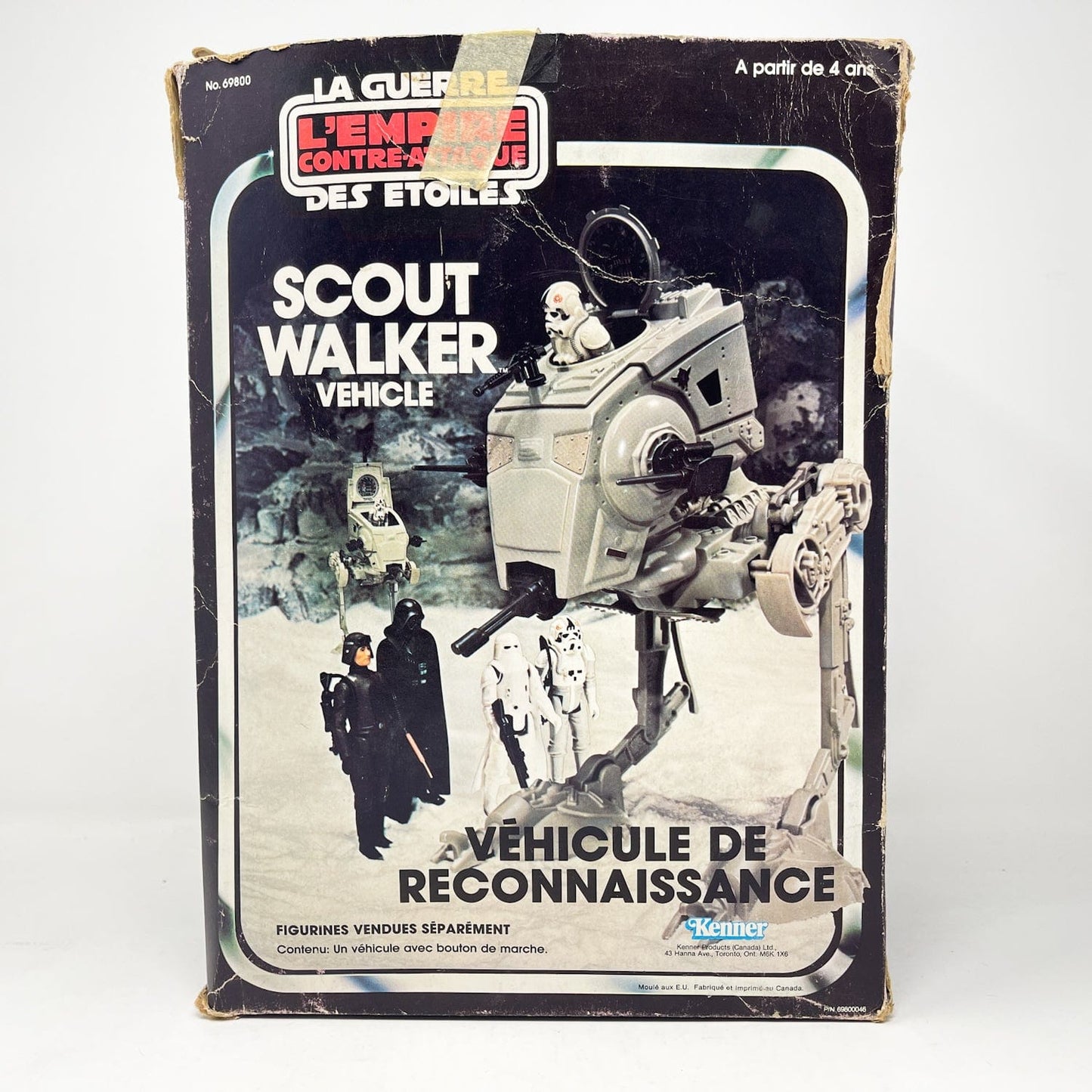 Vintage Kenner Star Wars Vehicle AT-ST - Complete in Canadian Box