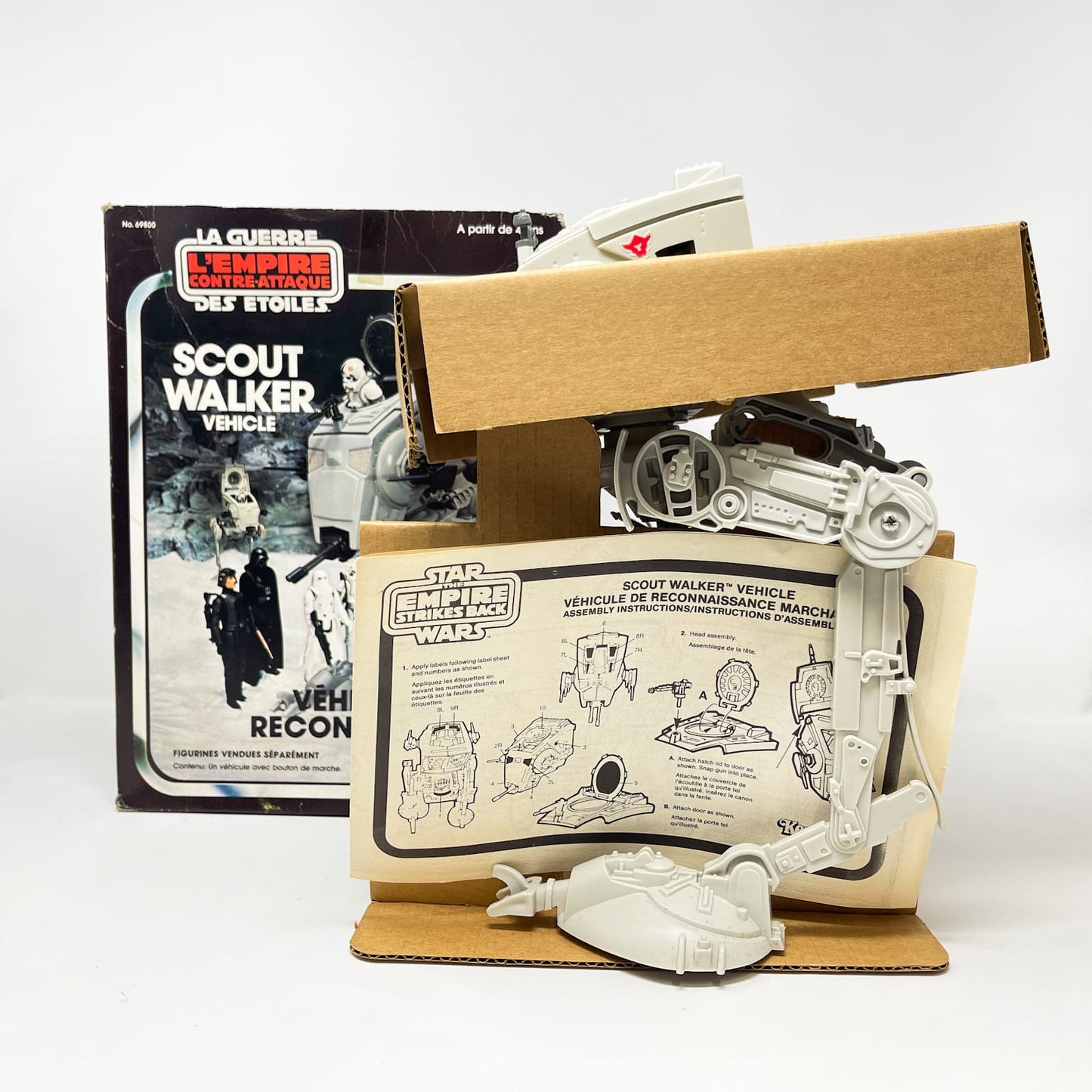 Vintage Kenner Star Wars Vehicle AT-ST - Complete in Canadian Box - Vintage Kenner (1980)