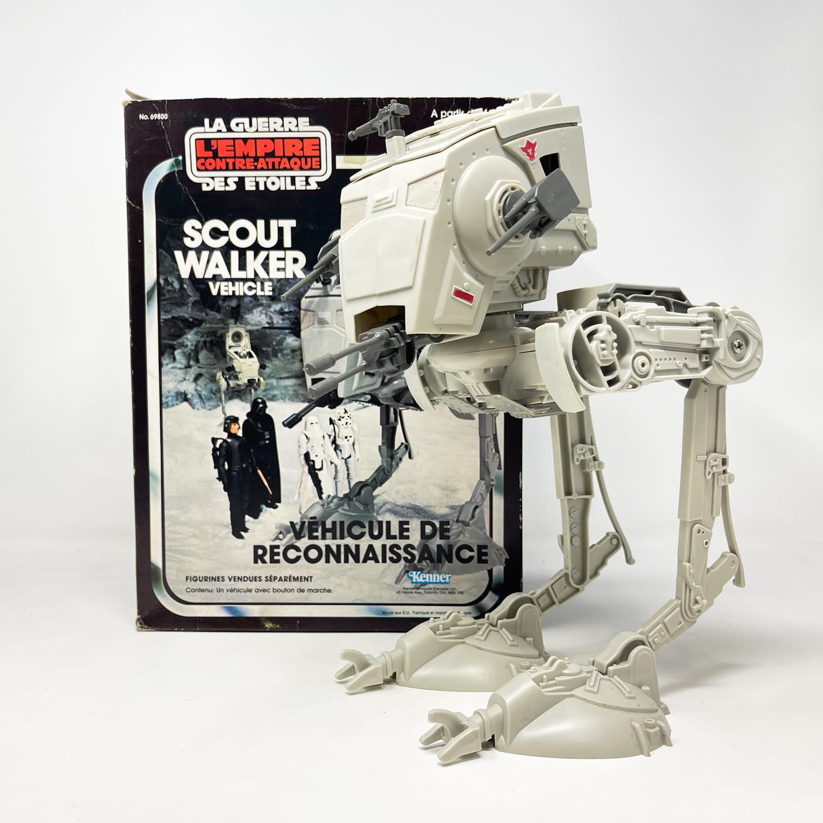 Vintage Kenner Star Wars Vehicle AT-ST - Complete in Canadian Box - Vintage Kenner (1980)