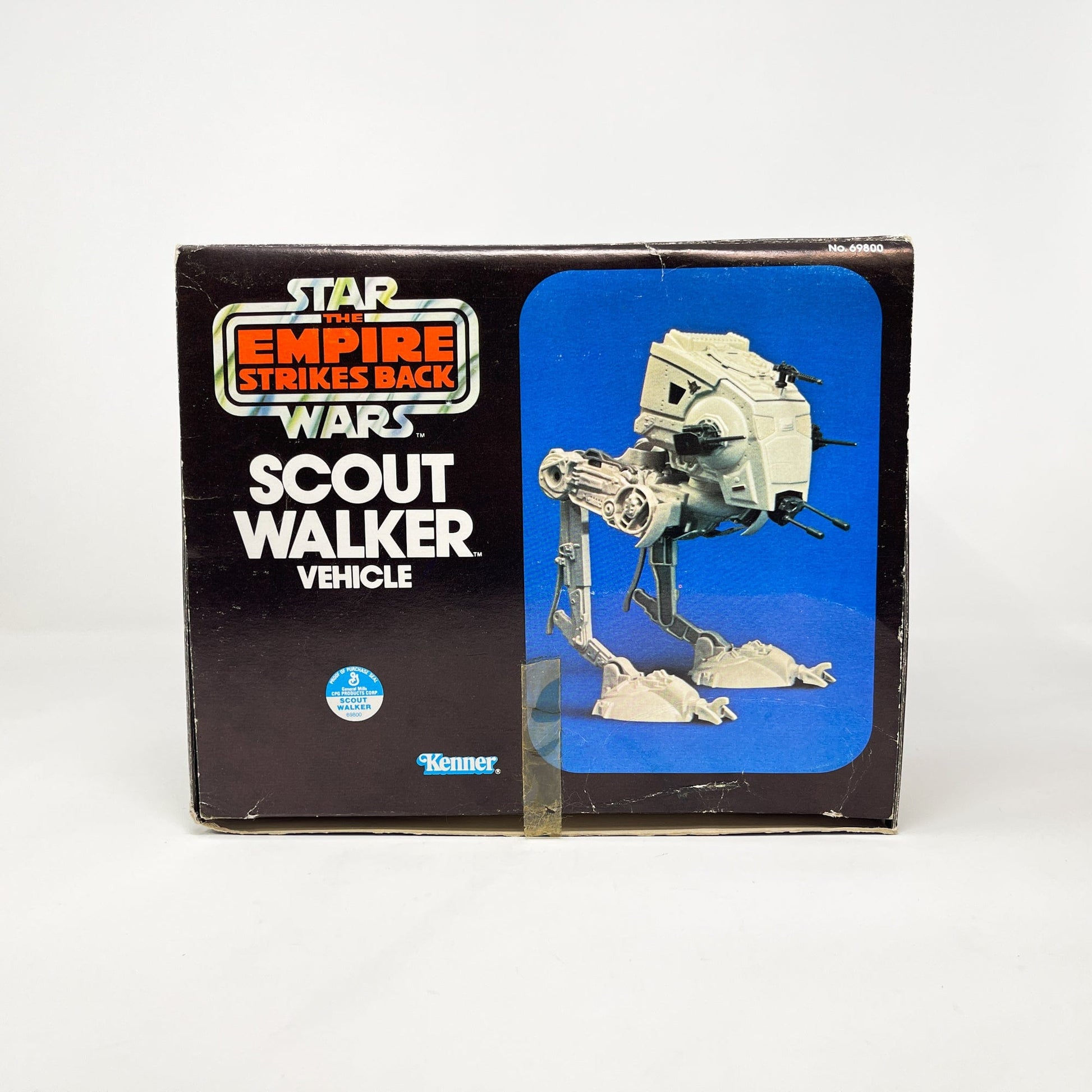 Vintage Kenner Star Wars Vehicle AT-ST - Complete in Canadian Special Offer ESB Box